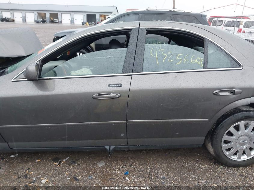 2004 Lincoln Ls V6 VIN: 1LNHM86S34Y624988 Lot: 43256608