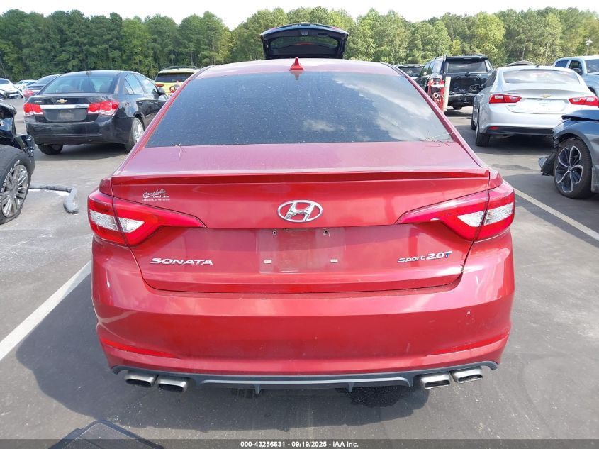 2017 Hyundai Sonata Sport 2.0T VIN: 5NPE34AB5HH554606 Lot: 43256631