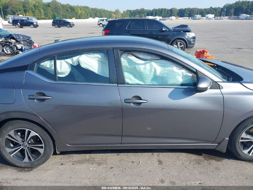 2022 Nissan Sentra Sv Xtronic Cvt VIN: 3N1AB8CV7NY262960 Lot: 43256636