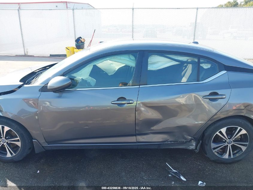 2022 Nissan Sentra Sv Xtronic Cvt VIN: 3N1AB8CV7NY262960 Lot: 43256636