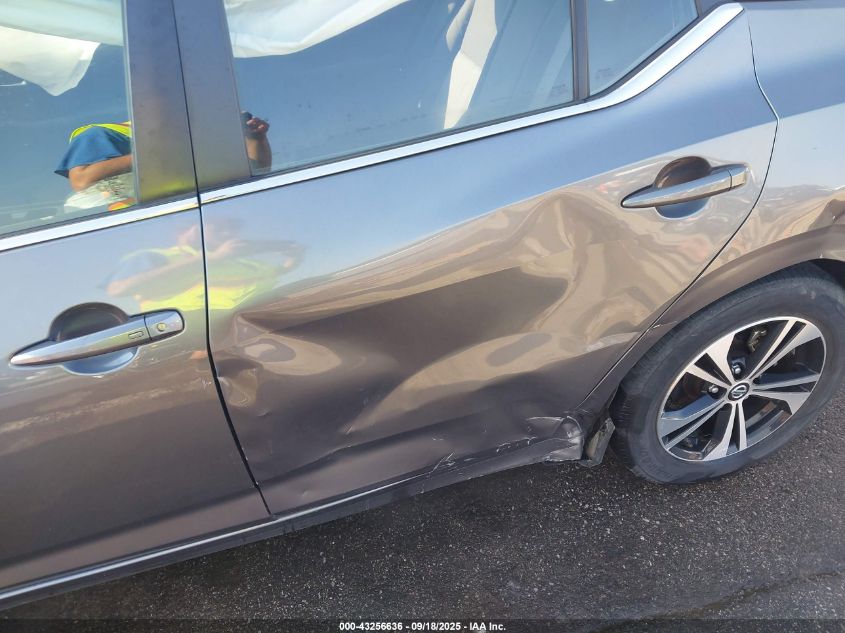 2022 Nissan Sentra Sv Xtronic Cvt VIN: 3N1AB8CV7NY262960 Lot: 43256636