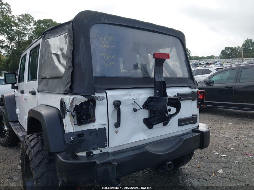 2018 JEEP WRANGLER JK UNLIMITED SPORT 4X4 1C4BJWDGXJL824006