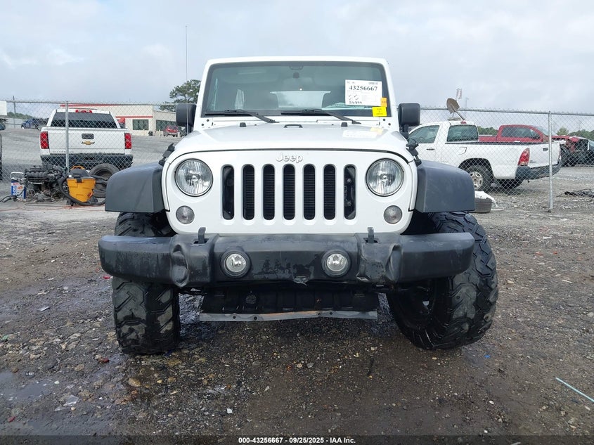2018 JEEP WRANGLER JK UNLIMITED SPORT 4X4 1C4BJWDGXJL824006