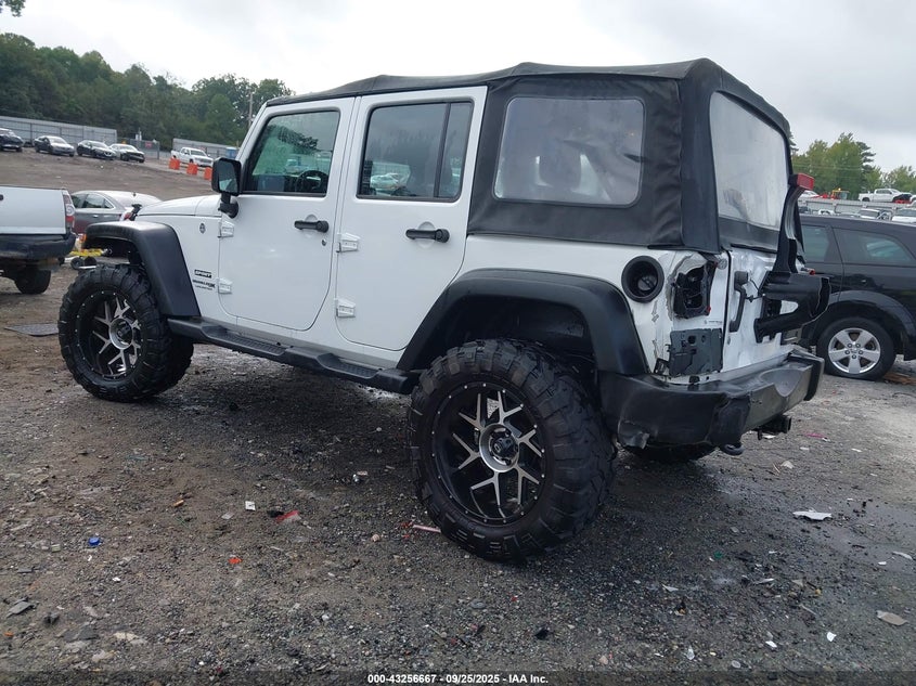 2018 JEEP WRANGLER JK UNLIMITED SPORT 4X4 1C4BJWDGXJL824006