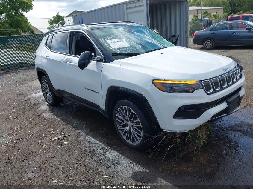 2022 JEEP COMPASS LIMITED 4X4 - 3C4NJDCB4NT111538