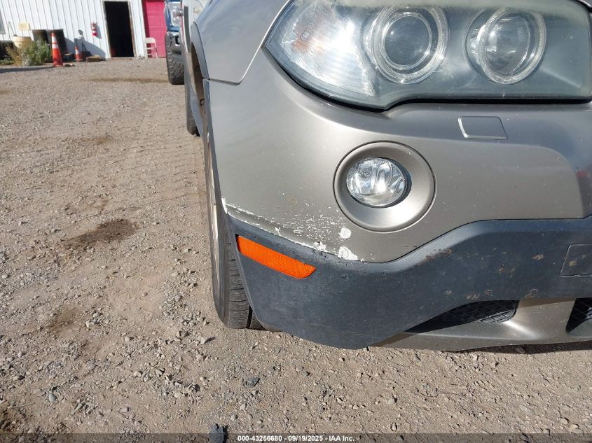 2008 BMW X3 3.0Si VIN: WBXPC93488WJ21184 Lot: 43256680