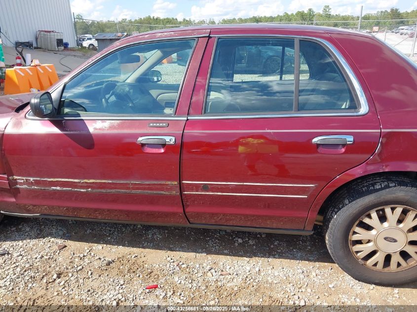 2004 Ford Crown Victoria Lx VIN: 2FAFP74W54X101416 Lot: 43256681