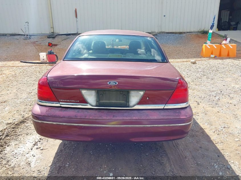 2004 Ford Crown Victoria Lx VIN: 2FAFP74W54X101416 Lot: 43256681