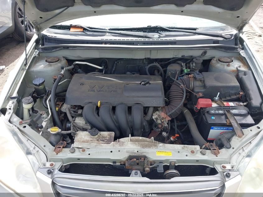 2004 Toyota Corolla Le VIN: 1NXBR32E34Z288406 Lot: 43256707