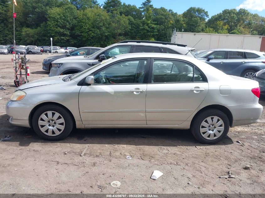 2004 Toyota Corolla Le VIN: 1NXBR32E34Z288406 Lot: 43256707