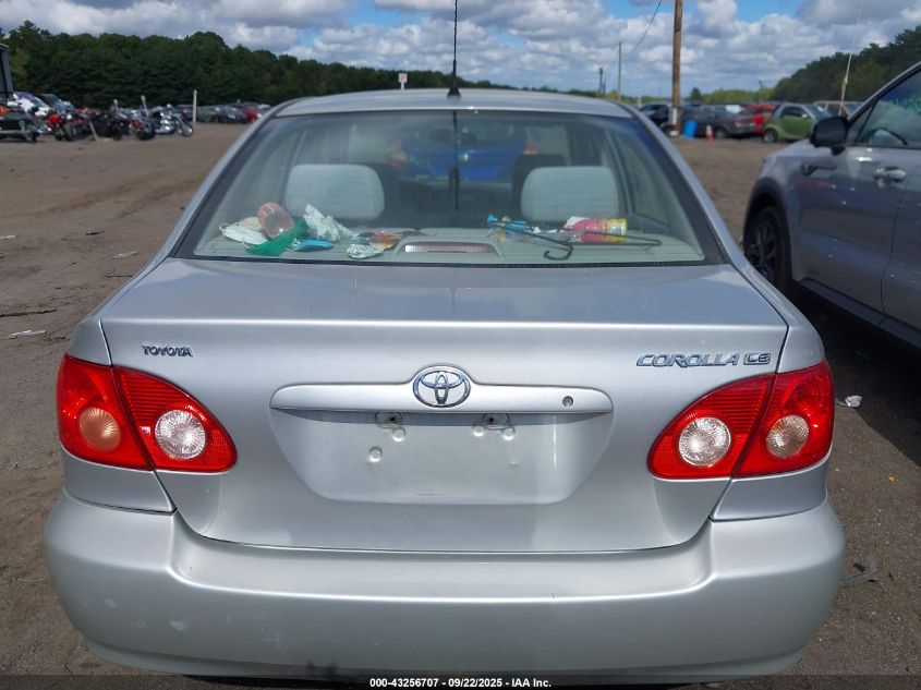 2004 Toyota Corolla Le VIN: 1NXBR32E34Z288406 Lot: 43256707