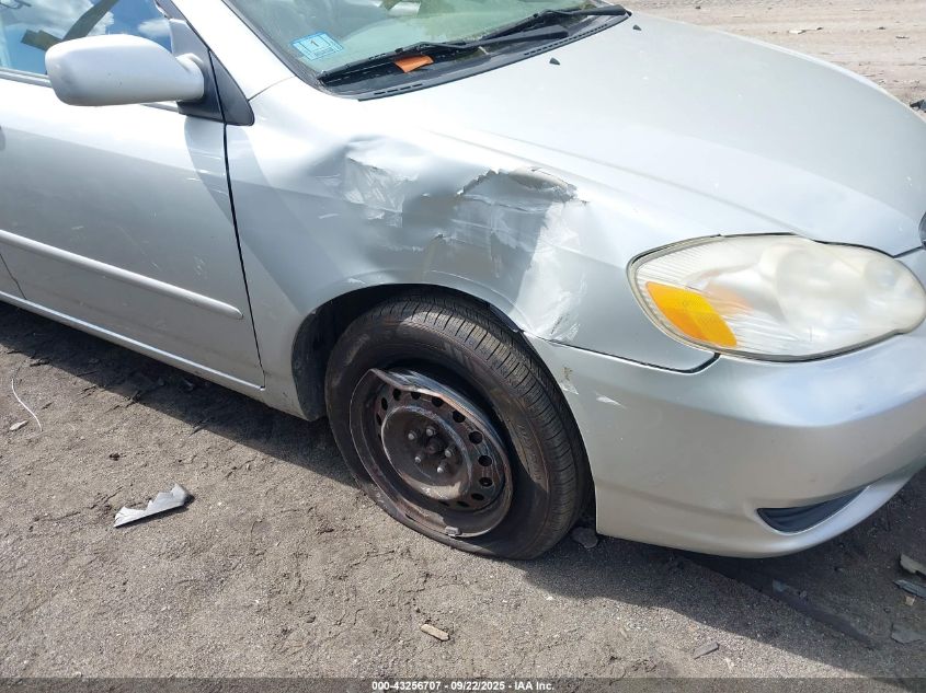 2004 Toyota Corolla Le VIN: 1NXBR32E34Z288406 Lot: 43256707