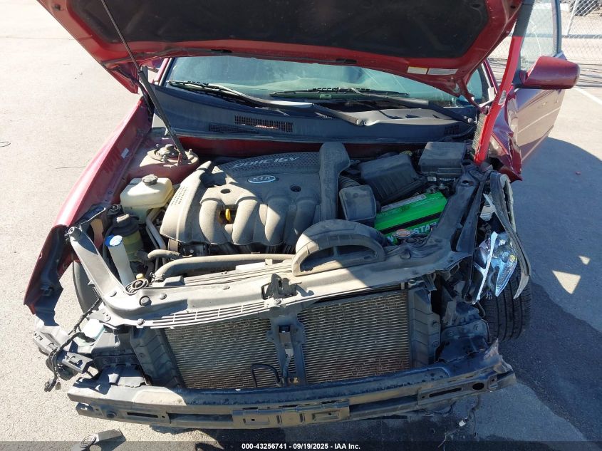 2007 Kia Optima Lx VIN: KNAGE123075124762 Lot: 43256741