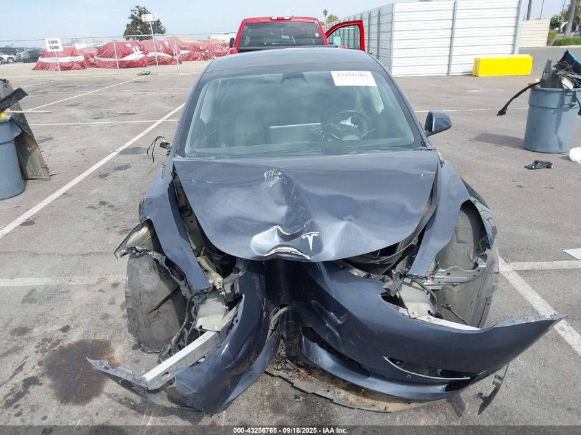 2022 Tesla Model 3 VIN: 5YJ3E1EBXNF201668 Lot: 43256765