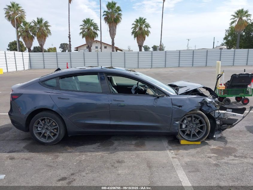 2022 Tesla Model 3 VIN: 5YJ3E1EBXNF201668 Lot: 43256765