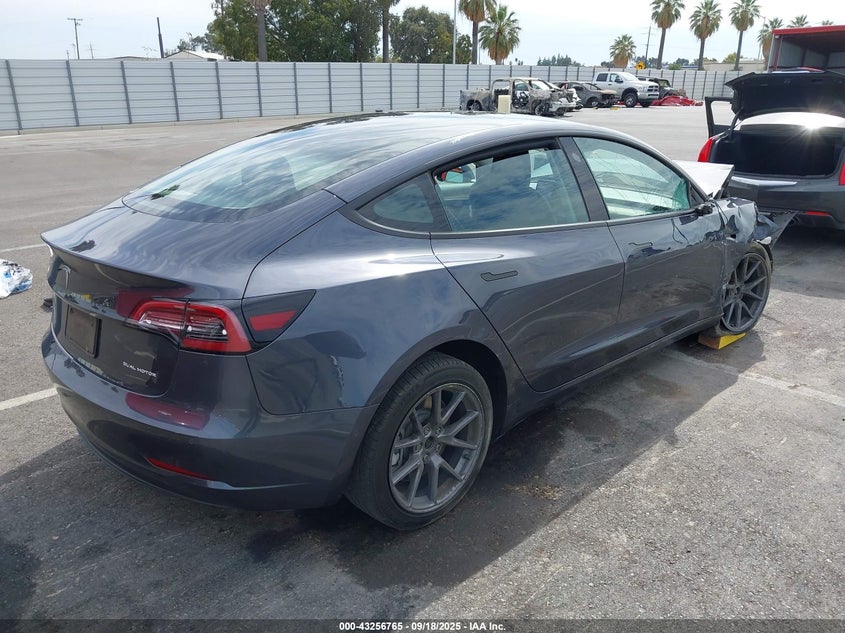 5YJ3E1EBXNF201668 2022 TESLA MODEL 3 photo no. 4