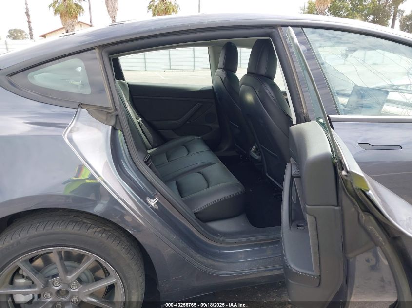 2022 Tesla Model 3 VIN: 5YJ3E1EBXNF201668 Lot: 43256765