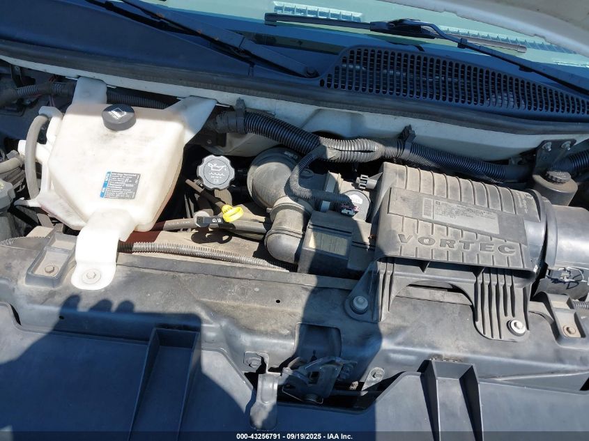 2012 Chevrolet Express 2500 Work Van VIN: 1GCWGFCA7C1102357 Lot: 43256791