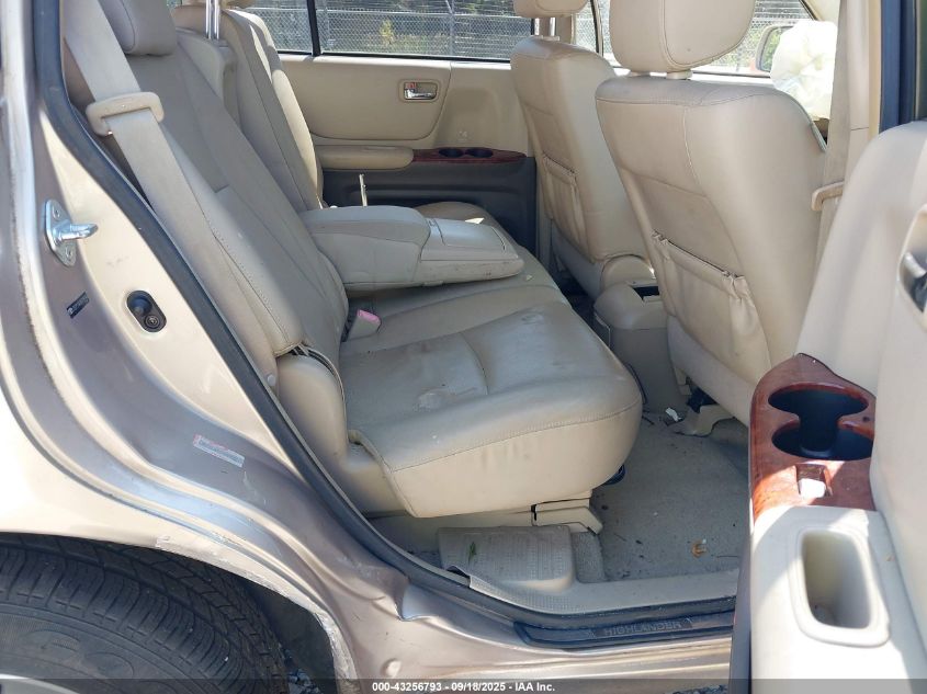 2006 Toyota Highlander Limited V6 VIN: JTEDP21A760105946 Lot: 43256793