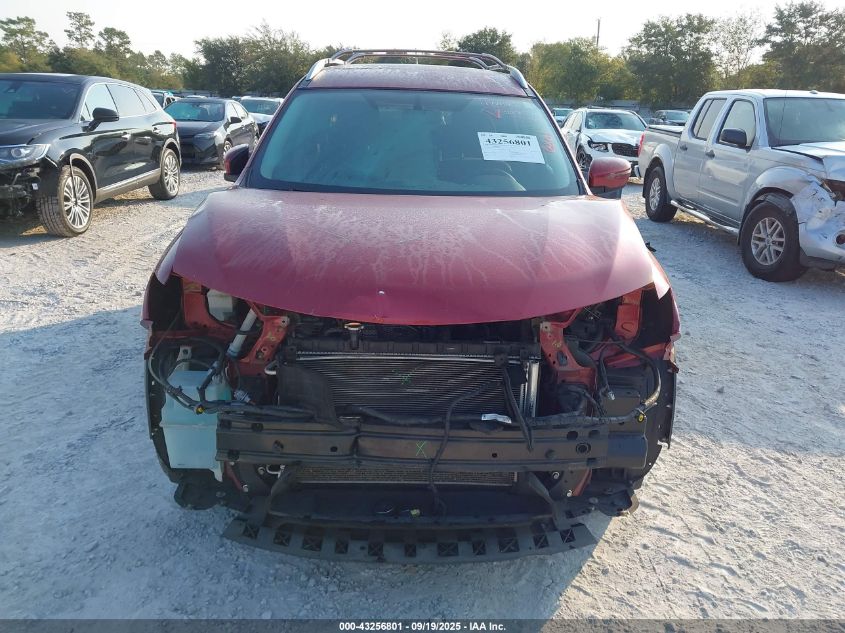 2016 Nissan Rogue Sv VIN: KNMAT2MT0GP694993 Lot: 43256801