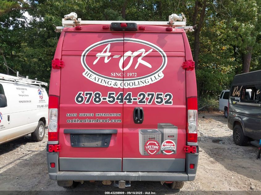 2017 Ram Promaster 1500 High Roof 136 Wb VIN: 3C6TRVBG5HE501700 Lot: 43256909