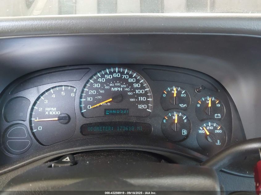 2005 Chevrolet Silverado 1500 Ls VIN: 1GCEK19Z45Z195613 Lot: 43256919