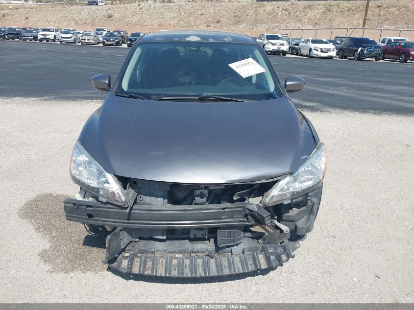 2015 Nissan Sentra Sv VIN: 3N1AB7AP2FY308498 Lot: 43256921