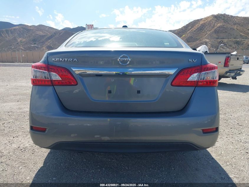 2015 Nissan Sentra Sv VIN: 3N1AB7AP2FY308498 Lot: 43256921