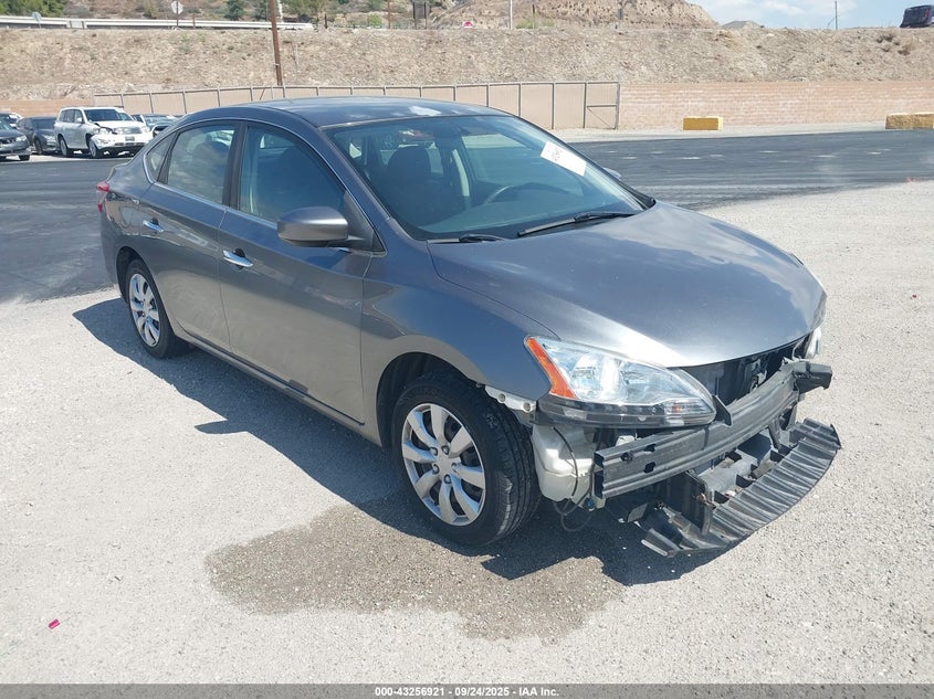 3N1AB7AP2FY308498 2015 Nissan Sentra Sv auction photo 1