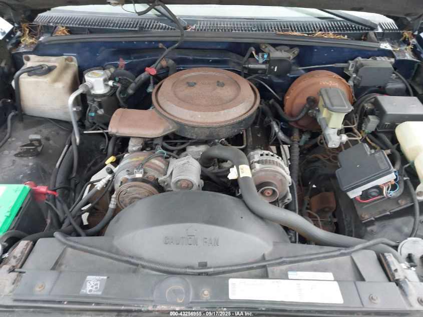 1995 Chevrolet Tahoe K1500 VIN: 3GNEK18K5SG119079 Lot: 43256955