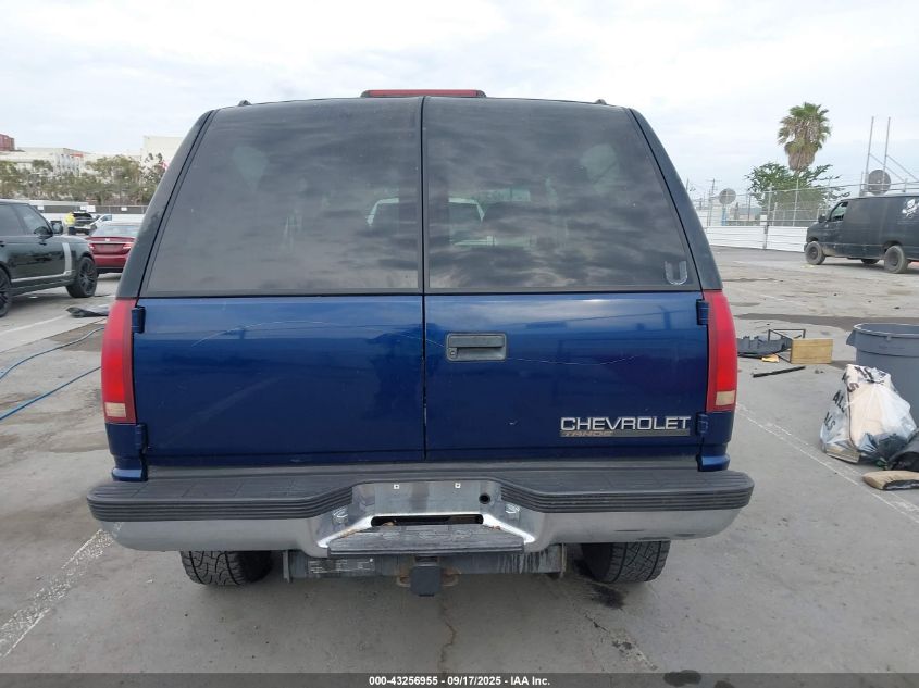 1995 Chevrolet Tahoe K1500 VIN: 3GNEK18K5SG119079 Lot: 43256955