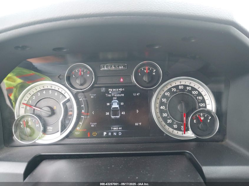 2016 Ram 1500 Big Horn VIN: 3C6RR7LT2GG240045 Lot: 43257001