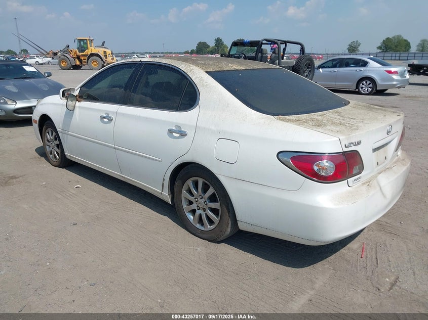 JTHBA30G545002211 2004 LEXUS ES photo no. 3