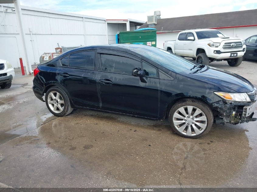2012 Honda Civic Ex-L VIN: 19XFB2F98CE004430 Lot: 43257036