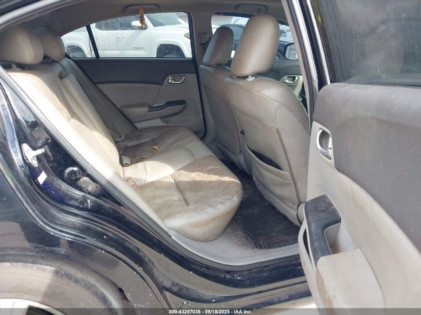 2012 Honda Civic Ex-L VIN: 19XFB2F98CE004430 Lot: 43257036