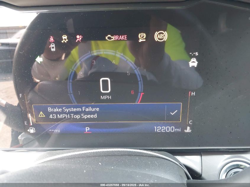 2025 Chevrolet Trax Fwd Activ VIN: KL77LKEP0SC052475 Lot: 43257058