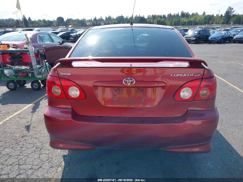 2005 Toyota Corolla S VIN: 1NXBR32E45Z487806 Lot: 43257101