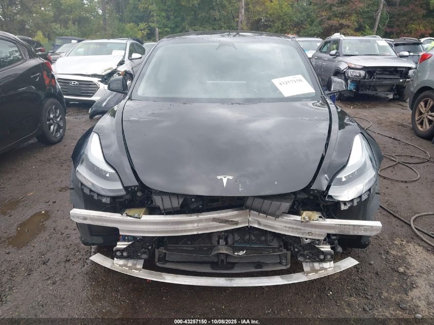 2021 Tesla Model 3 Long Range Dual Motor All-Wheel Drive VIN: 5YJ3E1EB3MF081212 Lot: 43257150