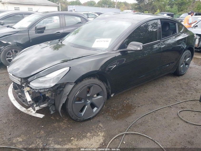 5YJ3E1EB3MF081212 2021 TESLA MODEL 3 photo no. 2
