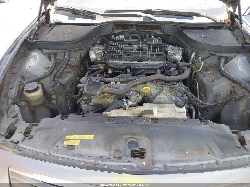 2008 Infiniti G35X VIN: JNKBV61F48M278581 Lot: 43257154