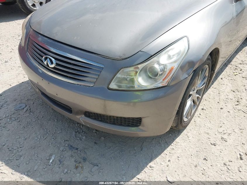 2008 Infiniti G35X VIN: JNKBV61F48M278581 Lot: 43257154