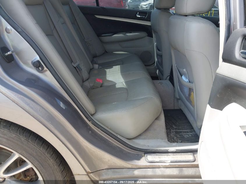 2008 Infiniti G35X VIN: JNKBV61F48M278581 Lot: 43257154