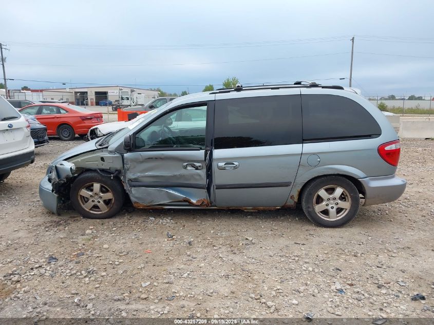 2005 Dodge Caravan Sxt VIN: 1D4GP45R05B100378 Lot: 43257209