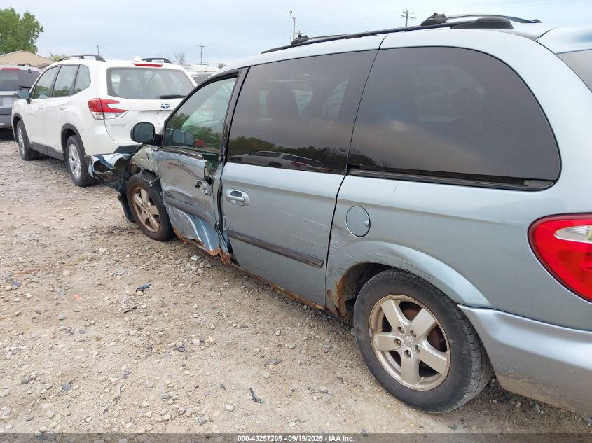 2005 Dodge Caravan Sxt VIN: 1D4GP45R05B100378 Lot: 43257209