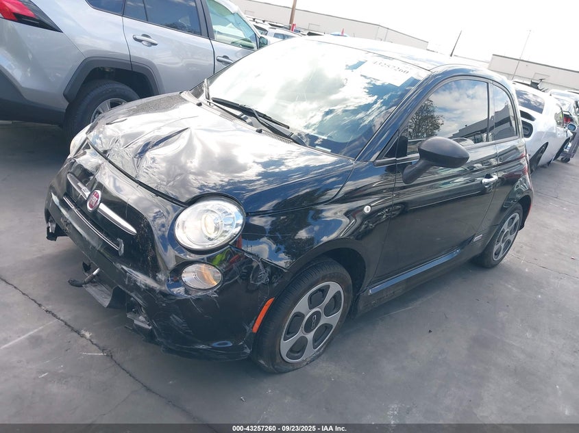 Vin: 3c3cffge2gt197772, lot: 43751828, fiat 500e battery electric 20162