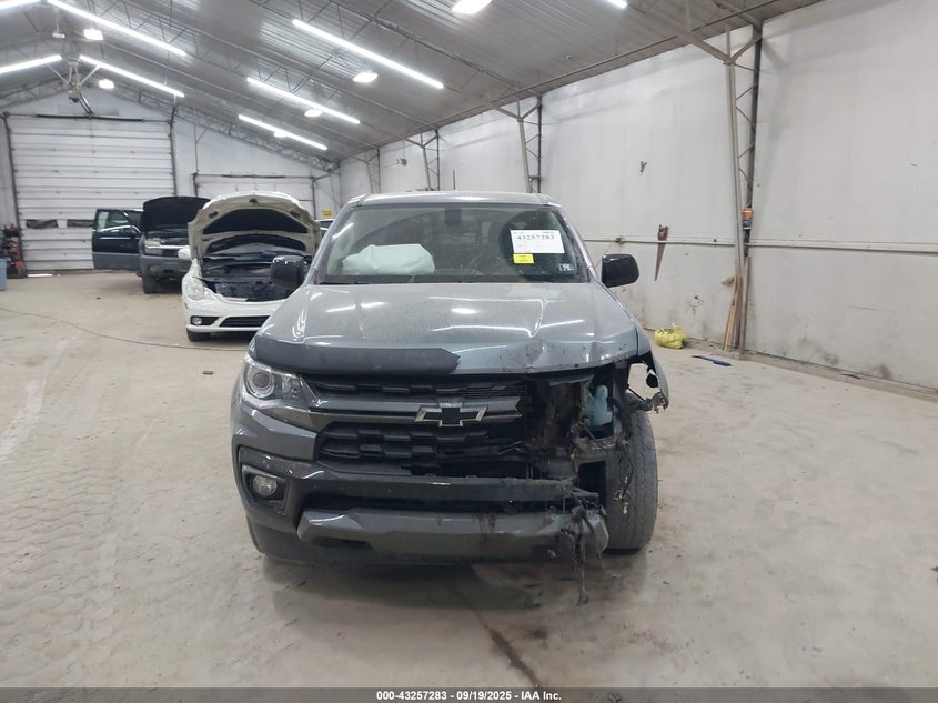 2021 CHEVROLET COLORADO 4WD  SHORT BOX Z71 1GCGTDEN5M1289510