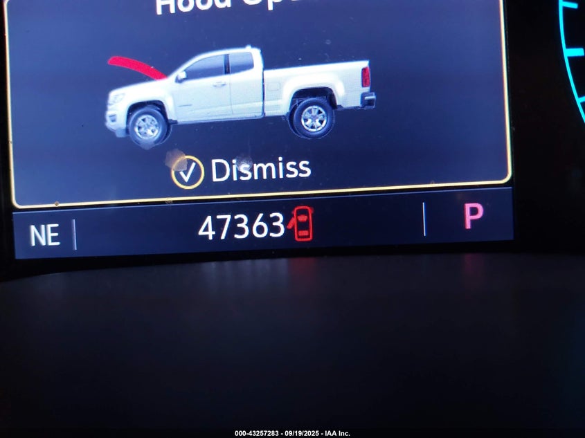 2021 CHEVROLET COLORADO 4WD  SHORT BOX Z71 1GCGTDEN5M1289510