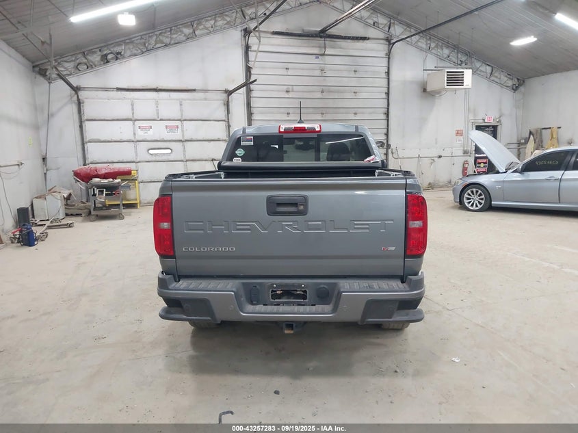 2021 CHEVROLET COLORADO 4WD  SHORT BOX Z71 1GCGTDEN5M1289510