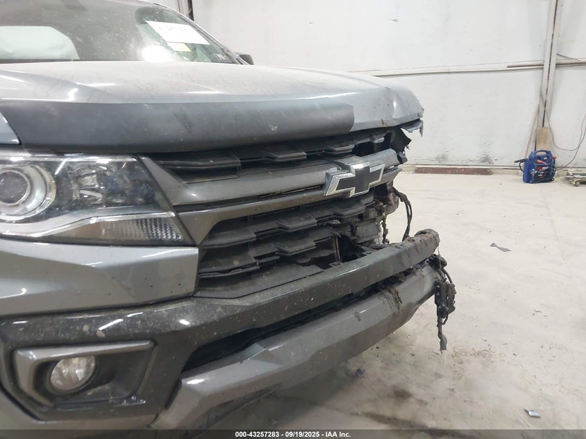2021 CHEVROLET COLORADO 4WD  SHORT BOX Z71 1GCGTDEN5M1289510