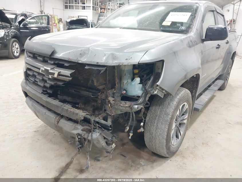 2021 CHEVROLET COLORADO 4WD  SHORT BOX Z71 1GCGTDEN5M1289510